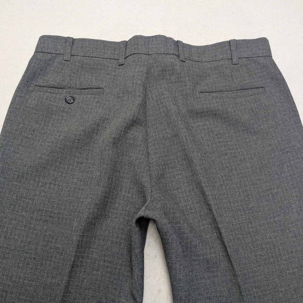 Vintage Levis Action Slacks Mens 35x32.5 Gray Dress Pants Trousers Straight Leg